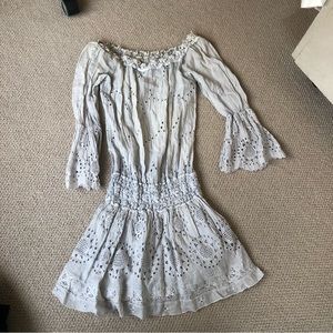 Italian Beach Dress off shoulder